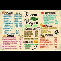Menu actualizado para delivery a Agosto del 2020 at Fourmi Vegan in Buenos Aires