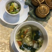 vegetable soup at Aroy Dee in Chiang Mai