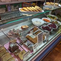 So many vegan desserts (some are GF too) at Portobello Health Foods - The Grain Shop in West London