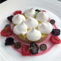 Lemon meringue  at The Garden Room in Dublin