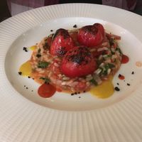 Stuffed baby peppers at 10 Fleet Street in Dublin