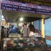 Main street location  at Homemade New Chandra Bakery in Pushkar