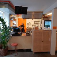 Kitchen at Kinabolle in Oslo