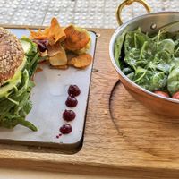Vegan Bagel   at Santina in Mallorca