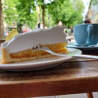 Zitrone-Sahne-Torte at Magnolia in Muenster