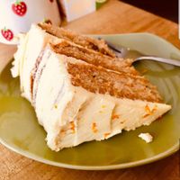 Carrot cake at Hungry Cat in Harleston