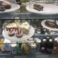 Selection of cakes  at Hungry Cat in Harleston