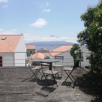 Rooftop view to Pico. at Casa in Faial