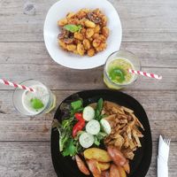 Great food and drinks. at Casa in Faial