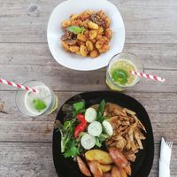 Delicious food, great presentation. at Casa in Faial