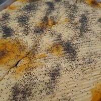 Delicious veggie "shepard's pie": roasted fresh vegetables within smashed potatoes at Casa in Faial