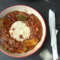 Vegan bean stew :) at Casa in Faial