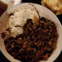 Vegan chili at Casa in Faial