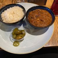 Chilli sin Carme #Veganuary at The Blunsdon Arms in Swindon