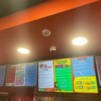 Menu at Shree Krishna Vada Pav in South West London