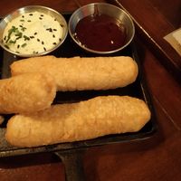 Tequeños de queso vegano at Mad Mad Vegan - Chueca in Madrid