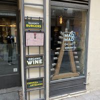 La devanture at Mad Mad Vegan - Chueca in Madrid