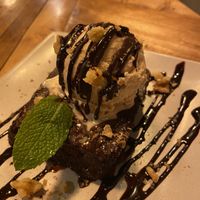 American brownie! Delicious!   at Mad Mad Vegan - Chueca in Madrid