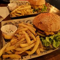 Amazing burguer at Mad Mad Vegan - Chueca in Madrid