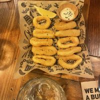 Calamari  at Mad Mad Vegan - Chueca in Madrid