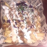 Loaded fries at Mad Mad Vegan - Chueca in Madrid
