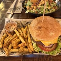 Double Cheese Vacon Burger  at Mad Mad Vegan - Chueca in Madrid