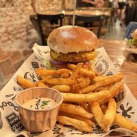 Burger  at Mad Mad Vegan - Chueca in Madrid