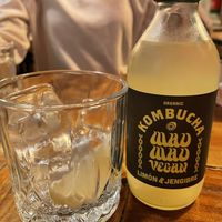 Kombucha with lemon& ginger  at Mad Mad Vegan - Chueca in Madrid