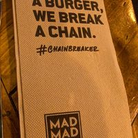 Napkins at Mad Mad Vegan - Chueca in Madrid