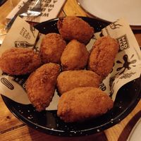 Nuevas croquetas estilo pollo, deliciosas!!!!!! at Mad Mad Vegan - Chueca in Madrid