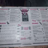 Menù at Mad Mad Vegan - Chueca in Madrid