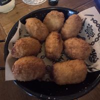 Chicken croquettes   at Mad Mad Vegan - Chueca in Madrid