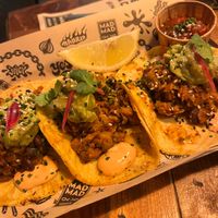 The original Mad tacos (7,95€). at Mad Mad Vegan - Chueca in Madrid