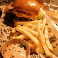 Double cheese vacon at Mad Mad Vegan - Chueca in Madrid