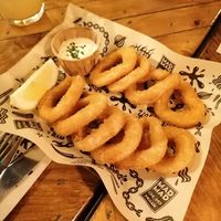 Calamari at Mad Mad Vegan - Chueca in Madrid