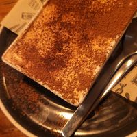 Tiramisu - tasted like a New-York cheesecalke at Mad Mad Vegan - Chueca in Madrid