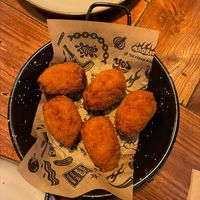 Croquetas no-pollo at Mad Mad Vegan - Chueca in Madrid