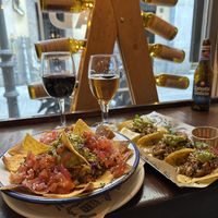 Tacos and nachos  at Mad Mad Vegan - Chueca in Madrid