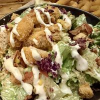 Vegan Ceasar saladd  at Mad Mad Vegan - Chueca in Madrid