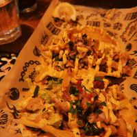 Tacos with "chicken“  at Mad Mad Vegan - Chueca in Madrid