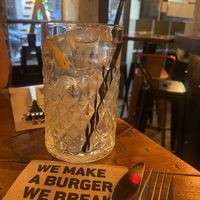Coconut water  at Mad Mad Vegan - Chueca in Madrid