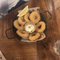Squid rings  at Mad Mad Vegan - Chueca in Madrid