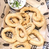 Vegan Calamari at Mad Mad Vegan - Chueca in Madrid