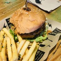 Mad mad burger  at Mad Mad Vegan - Chueca in Madrid