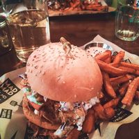 Pulled Jackfruit Burguer! at Mad Mad Vegan - Chueca in Madrid