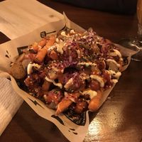 Berlin vegan wurst at Mad Mad Vegan - Chueca in Madrid