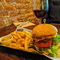 Came back before I leave and go home back to the Bay. Ranked #2 best vegan burger joint in the world, per HappyCow. at Mad Mad Vegan - Chueca in Madrid
