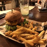 Vegan burger  at Mad Mad Vegan - Chueca in Madrid