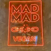 Best burgers and tacos joint 👊🏽 at Mad Mad Vegan - Chueca in Madrid