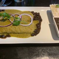 Enchiladas con Mole at Tekila in Park City
